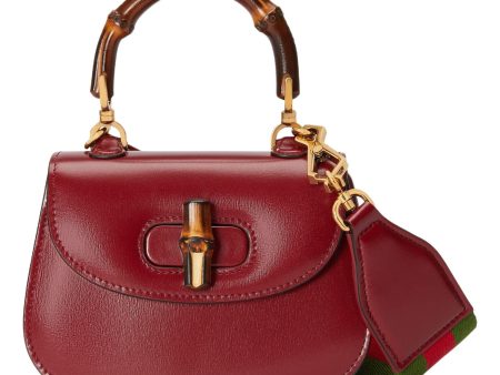 (WMNS) Gucci Bamboo 1947 Super Mini Bag  Red  686864-10ODT-6674 Online now