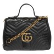 (WMNS) Gucci GG Marmont Series Bag Small-Size Black 498110-DTDIT-1000 Discount