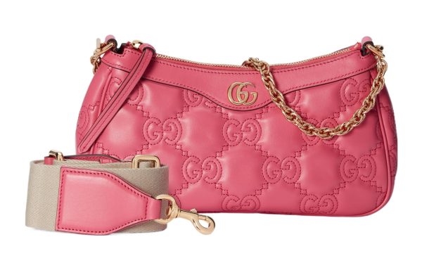 (WMNS) Gucci GG Matelasse Handbag  Pink  735049-UM8HG-8550 Online Hot Sale