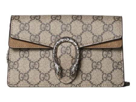 (WMNS) Gucci Dionysus GG Supreme Super Mini Bag  Beige  476432-KHNRN-8642 Hot on Sale