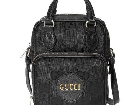 Gucci Off The Grid Series Bag Single-Shoulder Bag Men s Black 625850-H9HAN-1000 For Discount