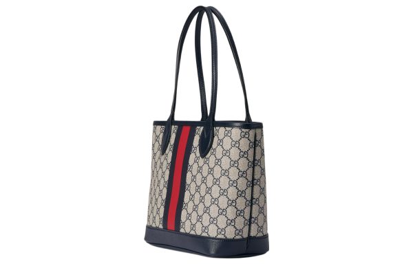 (WMNS) Gucci Ophidia Small Tote Bag  Beige Blue Supreme  726762-2YGAT-8562 For Discount