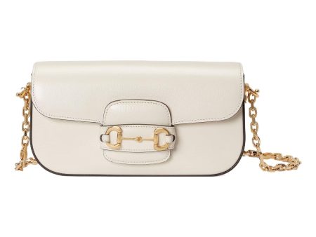 (WMNS) Gucci Horsebit 1955 Small Shoulder Bag  White  735178-1DB0G-9022 Hot on Sale