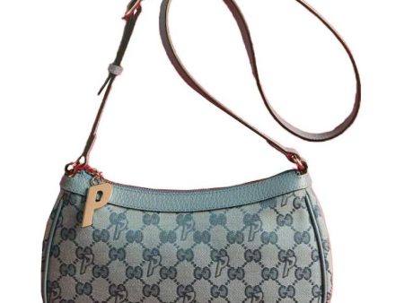 (WMNS) Gucci GG-P Canvas Half-Moon Mini Bag x Palace 723737-FAA1B-4911 on Sale