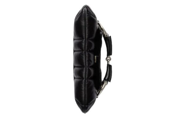 (WMNS) Gucci Horsebit Chain Small Shoulder Bag  Black  764339-AACU1-1000 Sale