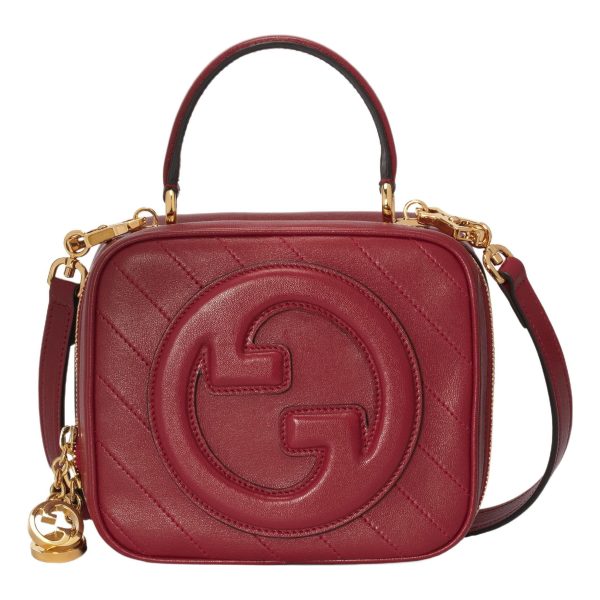 (WMNS) Gucci Blondie Top Handle Bag  Red  744434-1IV0G-6420 Online