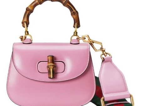 (WMNS) Gucci Bamboo 1947 Mini Top Handle Bag  Pink  686864-10ODT-5467 Cheap