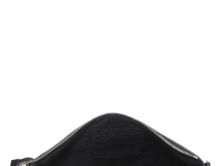 Gucci,  Black GG Supreme Canvas Web Messenger, Black Fashion