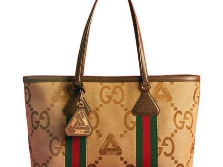 (WMNS) Gucci GG Jumbo Canvas Tote Bag x Palace 723736-FAA07-8345 Supply