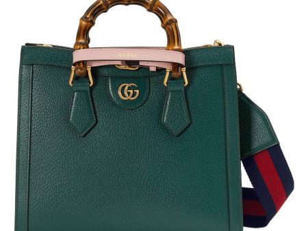 (WMNS) Gucci Diana Small Tote Bag  Dark Green  702721-U3ZDT-3670 Online now