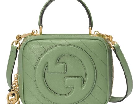 (WMNS) Gucci Blondie Top Handle Bag  Green Soil Grass  744434-1IV0G-3509 Hot on Sale