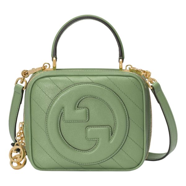 (WMNS) Gucci Blondie Top Handle Bag  Green Soil Grass  744434-1IV0G-3509 Hot on Sale