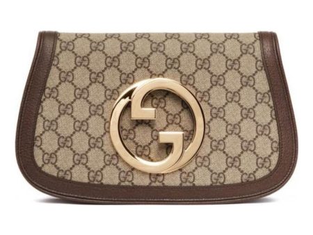 (WMNS) Gucci Blondie Shoulder Bag  Beige Ebony Supreme  699268-K9GSG-8358 Online Hot Sale