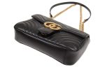 (WMNS) Gucci Marmont Medium Matelasse Shoulder Bag  Black  443496-DTDIT-1000 For Discount