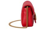 (WMNS) Gucci GG Marmont Matelasse Super Mini Bag  Red  476433-DTDHT-6832 Online Sale