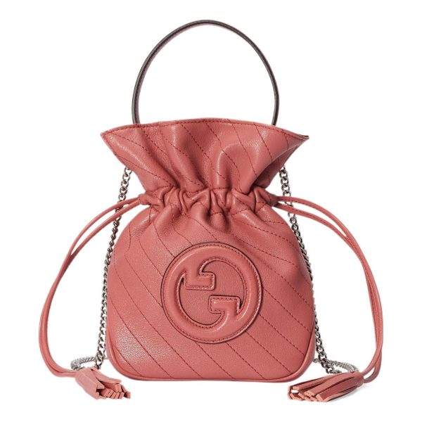 (WMNS) Gucci Blondie Mini Bucket Bag  Pink  760313-AACP7-6701 on Sale