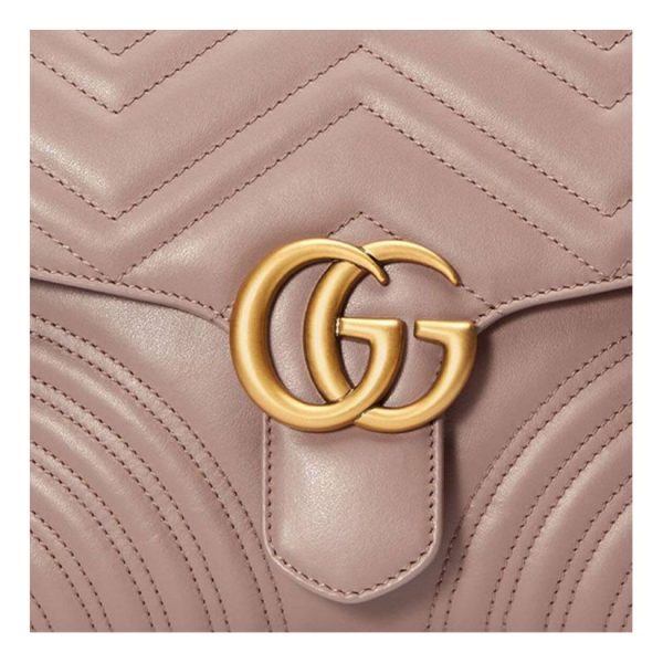 (WMNS) Gucci GG Marmont Series hand Bag Small Light Pink 498110-DTDIT-5729 Online