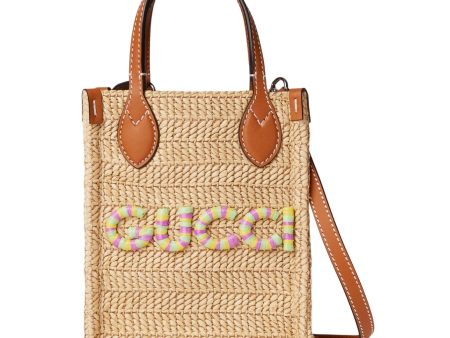 (WMNS) Gucci Super Mini Straw-Effect Bag  Natural Raffia Viscose  780083-FAC42-9561 Sale