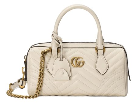 (WMNS) Gucci GG Marmont Small Top Handle Bag  White  746319-AABZB-9022 Sale