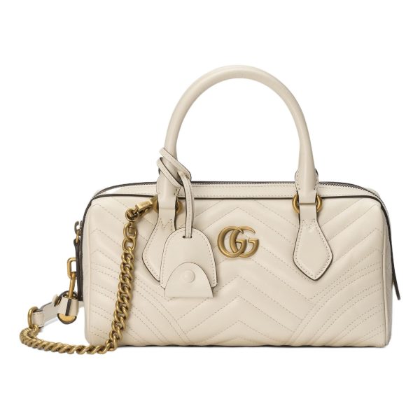 (WMNS) Gucci GG Marmont Small Top Handle Bag  White  746319-AABZB-9022 Sale