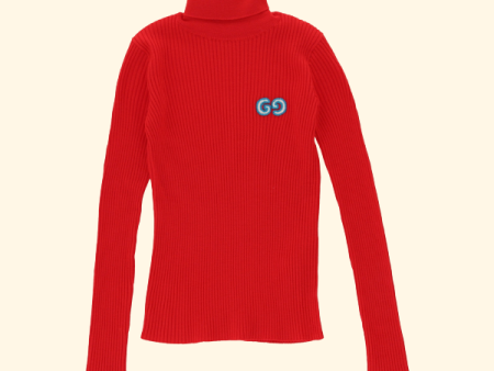 Gucci Logo Turtleneck Sweater, Brand New Sale