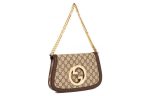 (WMNS) Gucci Blondie Shoulder Bag  Beige Ebony Supreme  699268-K9GSG-8358 Online Hot Sale