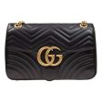 (WMNS) Gucci Marmont Medium Matelasse Shoulder Bag  Black  443496-DTDIT-1000 For Discount