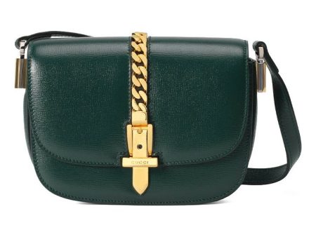 (WMNS) Gucci Sylvie 1969Series Shoulder Bag Mini Green 615965-1DB0X-3020 Online Sale