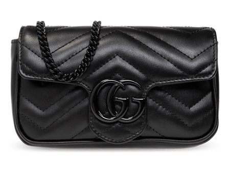 (WMNS) Gucci GG Marmont Matelasse Super Mini Bag  Black  476433-AABZK-1000 For Discount