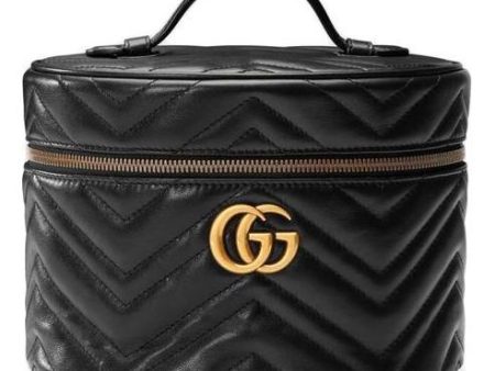 (WMNS) Gucci GG Marmont Small Cosmetic Case  Black  611004-DTDCT-1000 Hot on Sale