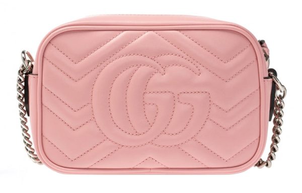 (WMNS) Gucci GG Marmont Matelasse Mini Bag  Wild Rose  634936-DTD1P-5815 For Sale