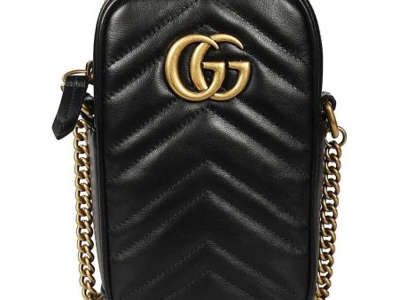 (WMNS) Gucci GG Marmont Mini-Sized Single-Shoulder Bag Black 598597-DTDCT-1000 Cheap