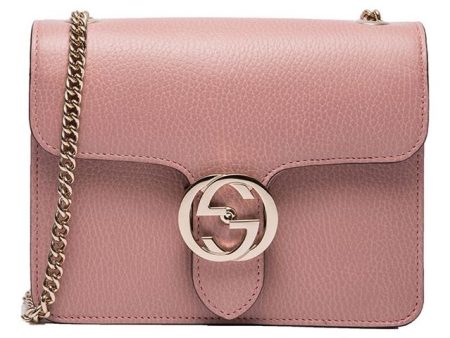 (WMNS) Gucci Leather Bag Single-Shoulder Bag Pink 510304-CAO0G-5806 Online Hot Sale