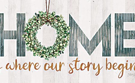 MAZ5840 - Home is Where Our Story Begins - 18x9 on Sale