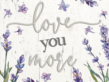 BOY586 - Love You More - 12x12 Cheap